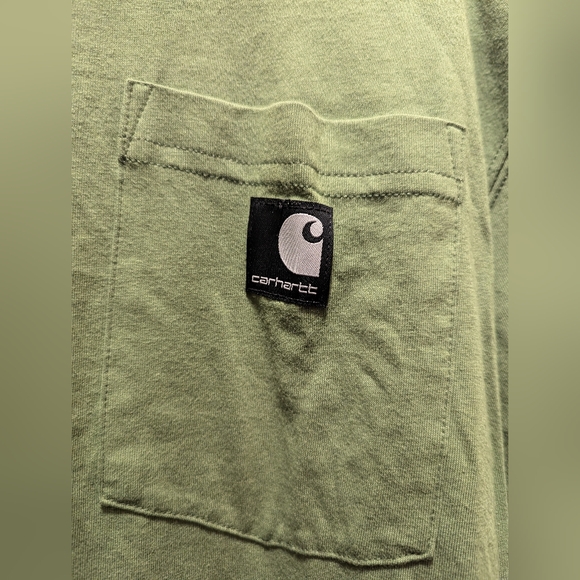 Carhartt Men's Short Sleeve Work Dry Pocket T-Shirt Size XL Like New MSRP $25 - Picture 3 of 5
